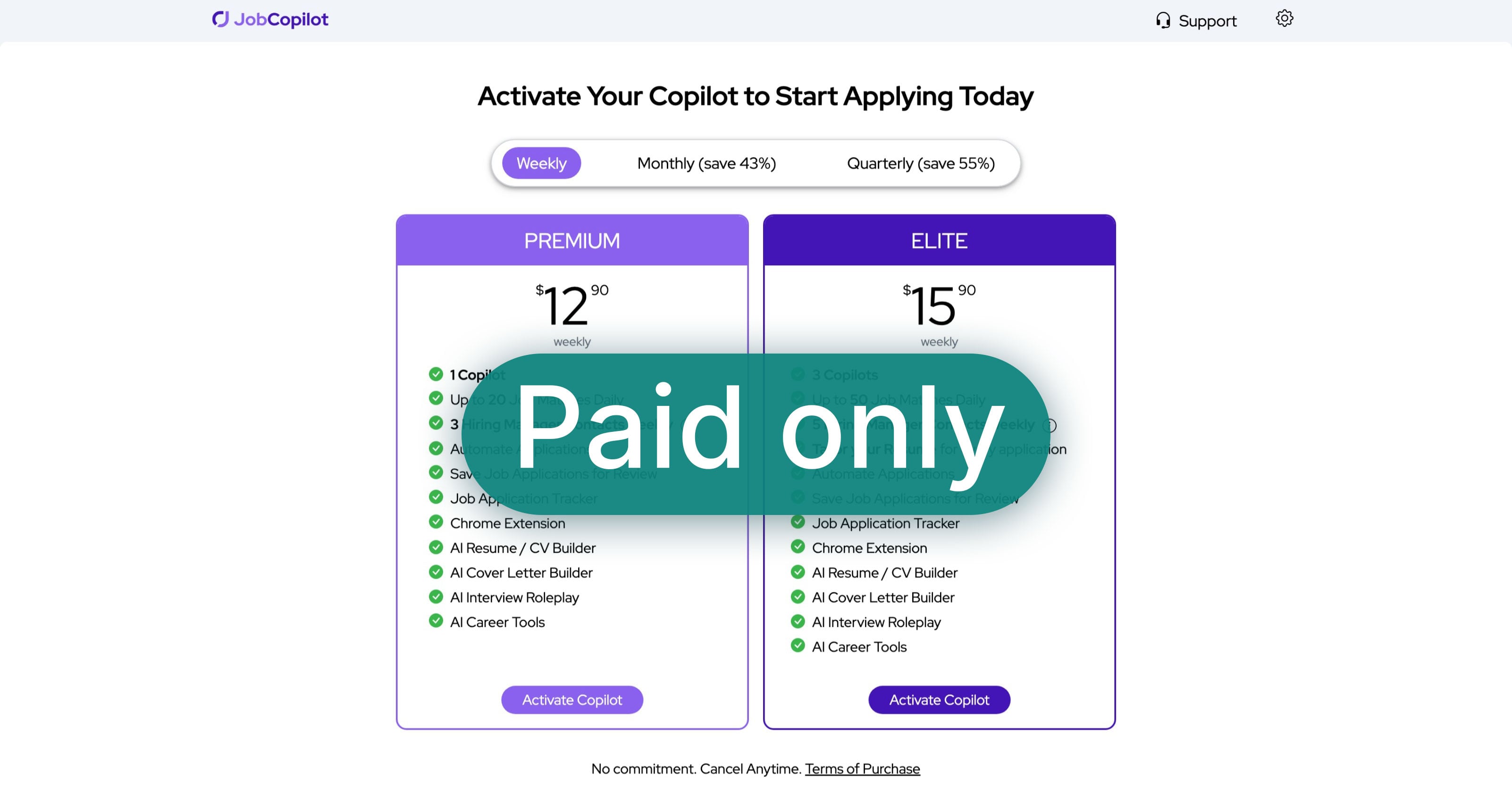 JobCopilot screenshot