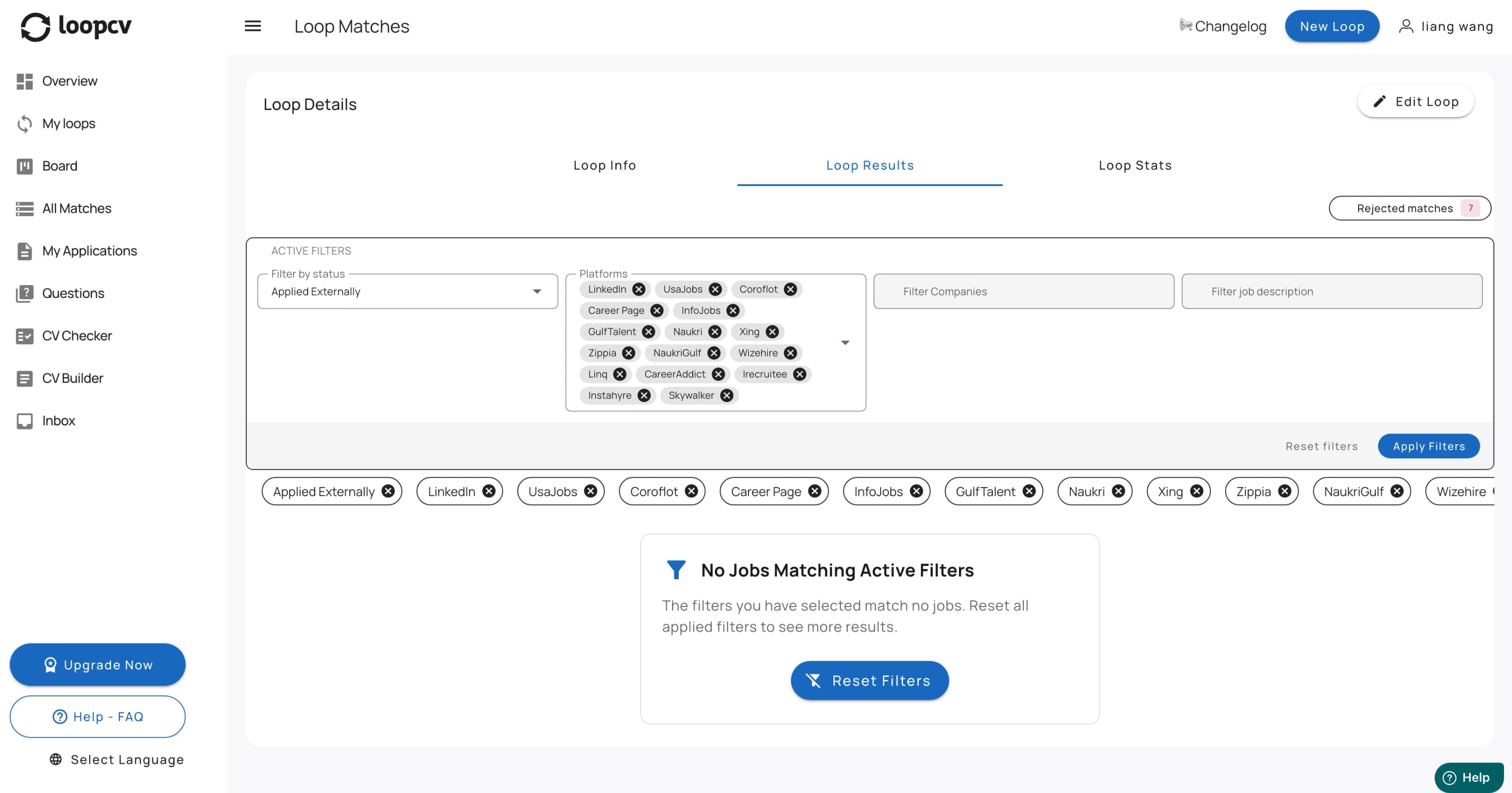 LoopCV screenshot